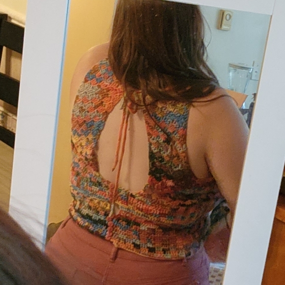 Paintbox Crochet Top - Picture 5 of 5